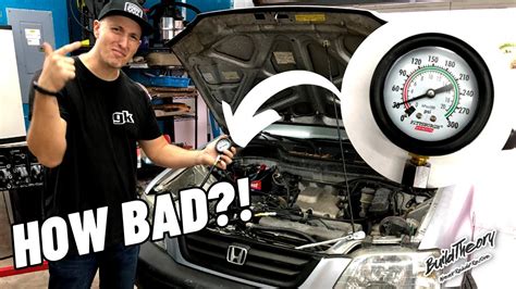 honda crv compression test|Proper way to perform compression test on 2006 CRV.